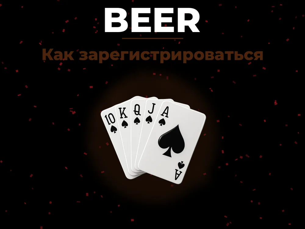 Beer - Как зарегистрироваться