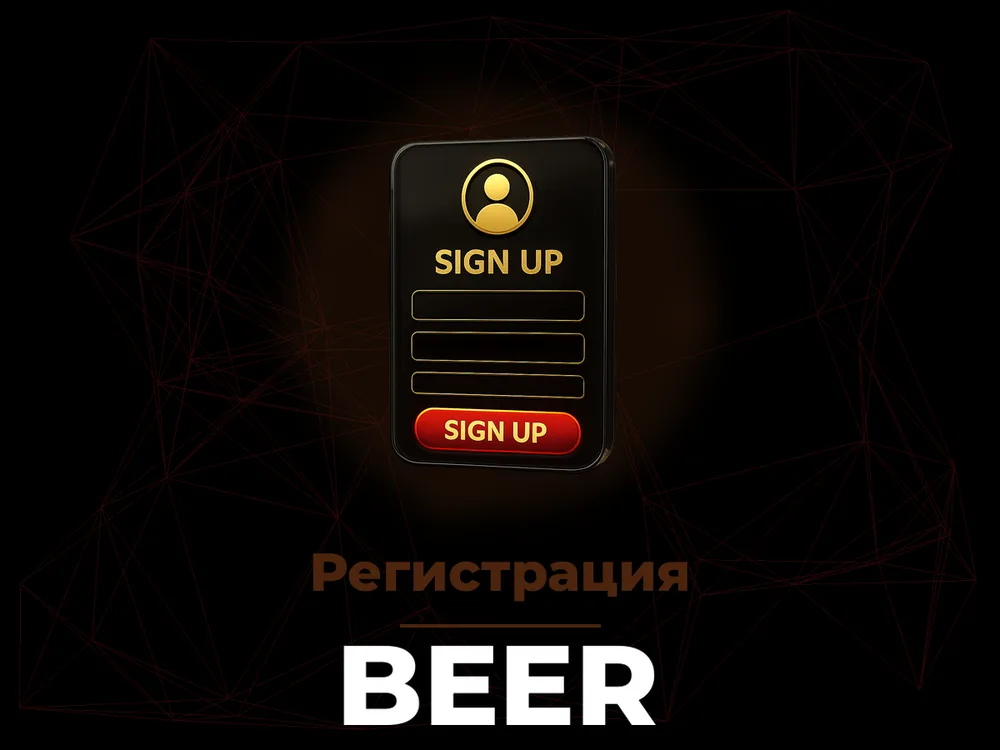 Beer - Регистрация