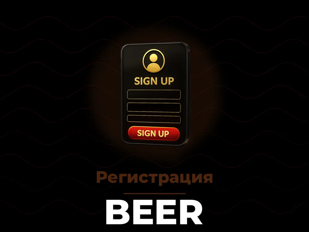 Beer - Регистрация